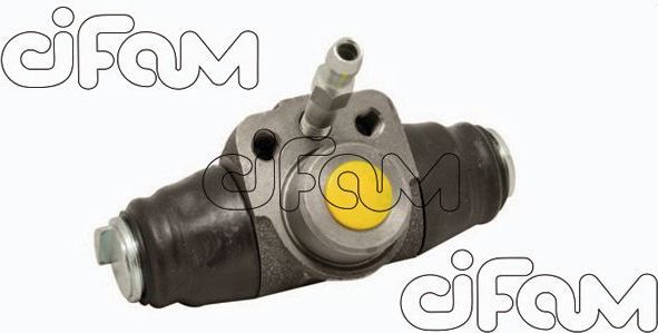 Тормозной цилиндр Cifam (Чугун) задний для Volkswagen Jetta II 1987-1991. Артикул 101-349