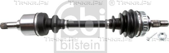 Полуось (привод в сборе, приводной вал) Febi Bilstein передняя левая для Citroen ZX 1991-1998. Артикул 182589