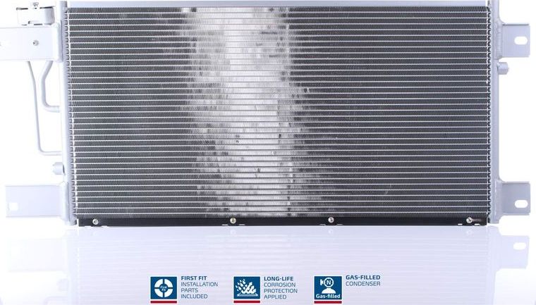 Радиатор кондиционера (конденсатор) Nissens (алюминий). Артикул 94503