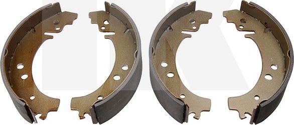 Тормозные колодки NK задние для ВАЗ 2120 Лада Надежда I 1997-2006. Артикул 2723276