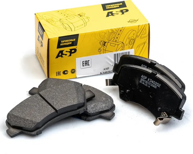 Колодки тормозные дисковые (ASP). Артикул K340202