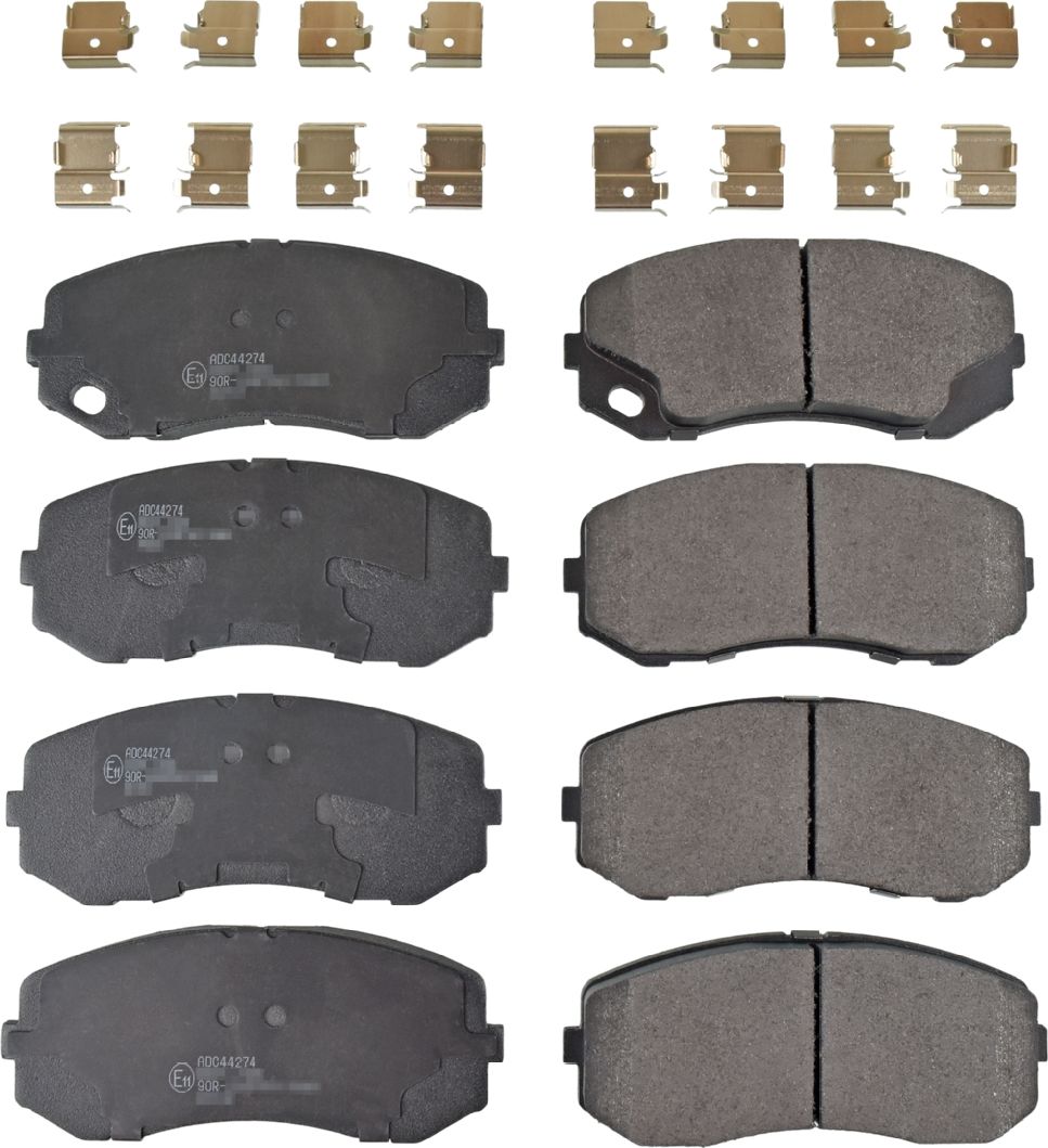 Тормозные колодки Blue Print. Артикул ADC44274