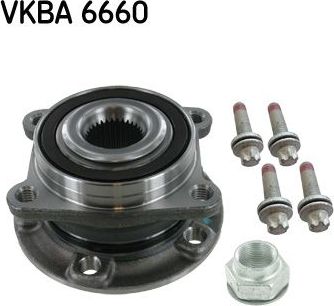 Ступичный подшипник (комплект) SKF. Артикул VKBA 6660