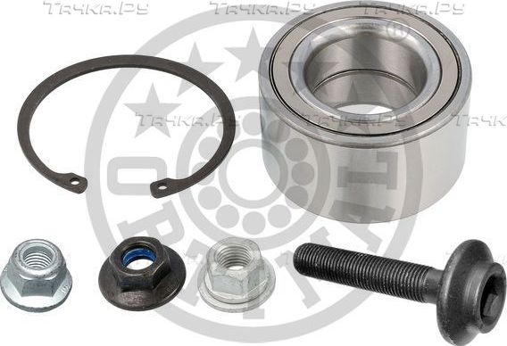 Ступичный подшипник (комплект) Optimal передний для Audi S3 I (8L) 2001-2003. Артикул 101117