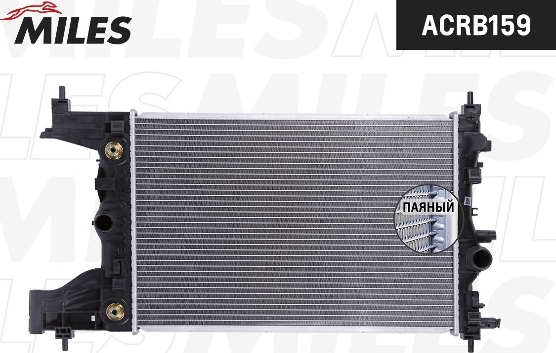 Радиатор охлаждения двигателя Miles (алюминий). Артикул ACRB159