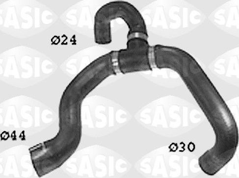 Патрубок радиатора (системы охлаждения) Sasic. Артикул SWH6661