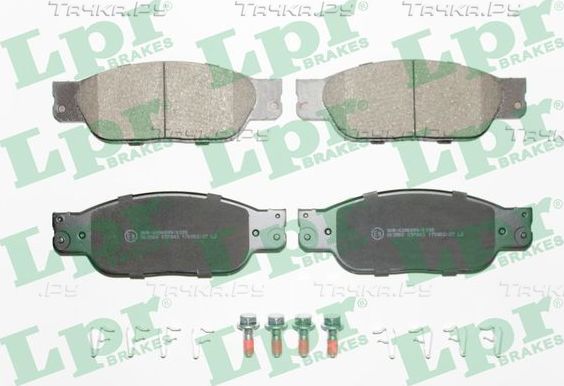 Тормозные колодки LPR передние для Lincoln LS I 1998-2006. Артикул 05P843