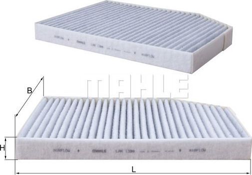 Салонный фильтр Mahle для Toyota Supra V (A90) 2019-2026. Артикул LAK 1398