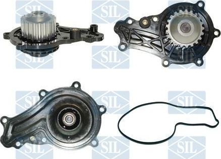 Помпа (водяной насос) Saleri/SIL (полимерный материал). Артикул PA1136