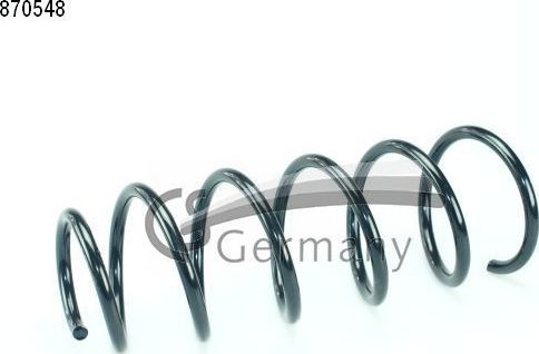 Пружина подвески CS-Germany передняя для Chevrolet Spark III 2010-2016. Артикул 14.870.548