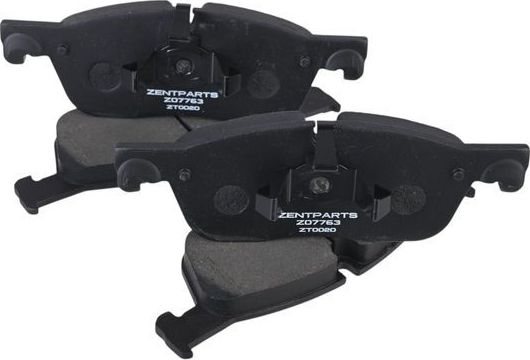 Тормозные колодки Zentparts. Артикул Z07763
