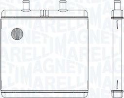 Радиатор отопителя (печки) Magneti Marelli. Артикул 350218072000