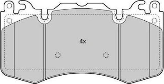 Тормозные колодки Fremax. Артикул FBP-1839