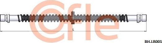 Тормозной шланг Cofle. Артикул 92.BH.LR001