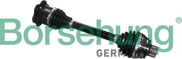 Полуось (привод в сборе, приводной вал) Borsehung передняя левая для Audi S6 IV (C7) 2012-2018. Артикул B18377