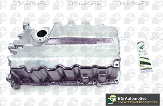 Масляный поддон картера двигателя BGA для Skoda Octavia A5 2009-2013. Артикул SP0191