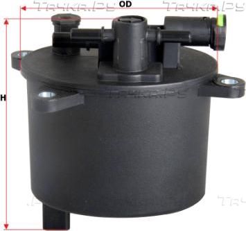 Топливный фильтр Sakura для Ford Mondeo IV 2008-2010. Артикул FS-37970