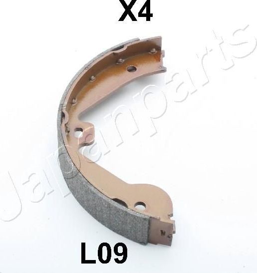 Тормозные колодки (стояночная тормозная система) Japanparts. Артикул GF-L09AF