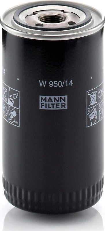 Масляный фильтр Mann-Filter. Артикул W 950/14