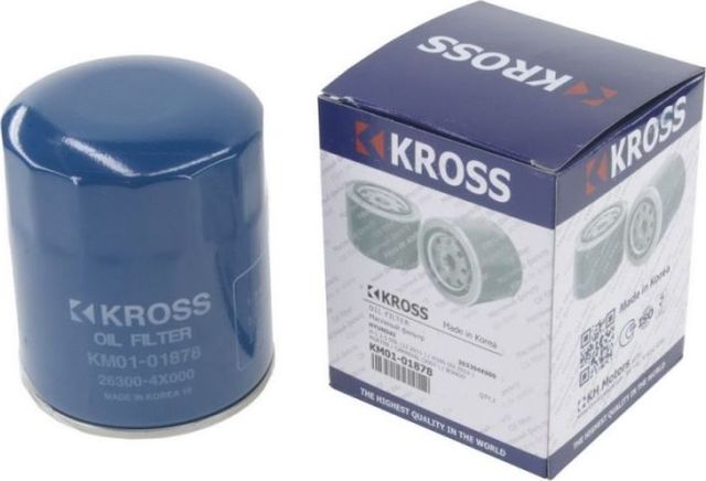 ФИЛЬТР МАСЛЯНЫЙ (Kross). Артикул KM0101878