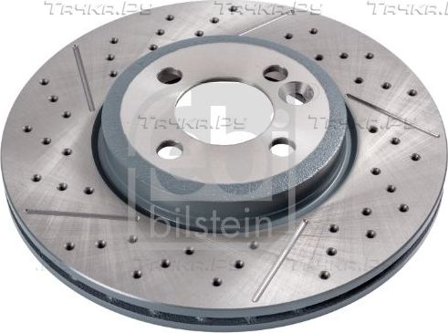 Тормозной диск Febi Bilstein передний для MINI Clubman I (R55) 2007-2014. Артикул 43954