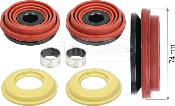 ПЯТАКИ И ПЫЛЬНИКИ СУППОРТА 74 ММ КНОРР О.Н.K000944 (SP0501.0080) (Simpeco). Артикул SP05010080