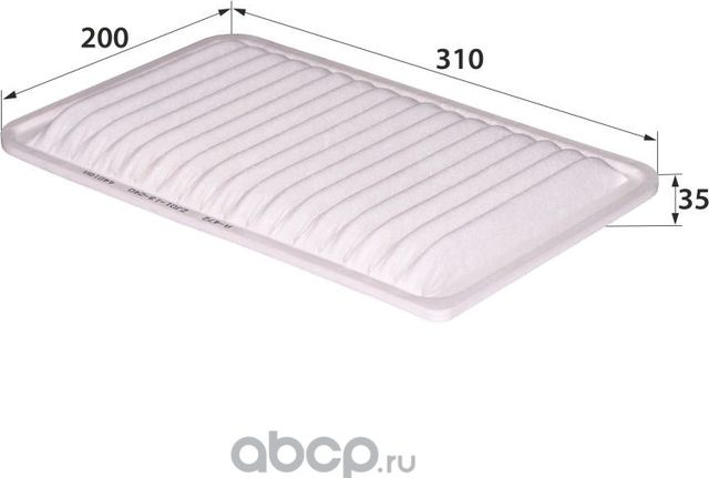 A472/A318E ZJ01-13-Z40 (фильтр воздушный) (RB-Exide). Артикул A472