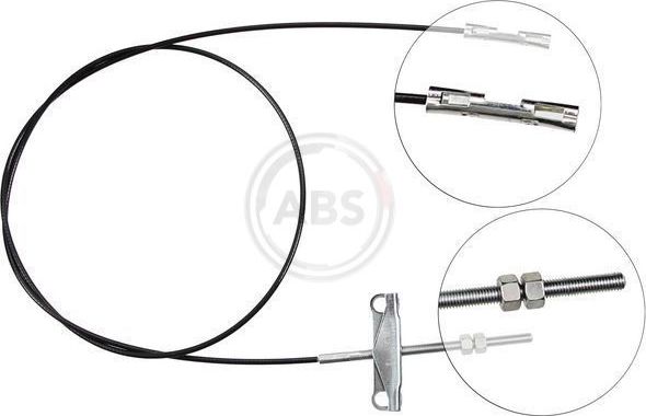 Трос ручника (тросик ручного тормоза) ABS для Ford Transit VI 2000-2006. Артикул K10062