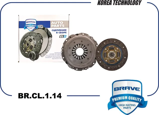 Сцепление в сборе [корзина+диск] (Brave). Артикул BRCL114