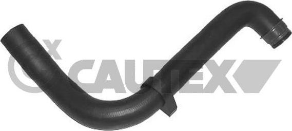 Патрубок радиатора (системы охлаждения) Cautex верхний для Citroen Jumpy I 1995-2006. Артикул 031067