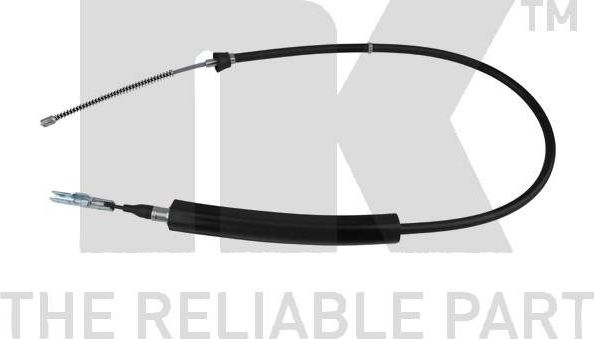 Трос ручника (тросик ручного тормоза) NK правый/левый для Audi A2 2000-2005. Артикул 904791