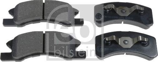 Тормозные колодки Febi Bilstein передние для Daihatsu Cuore VII (L276) 2007-2013. Артикул 170246