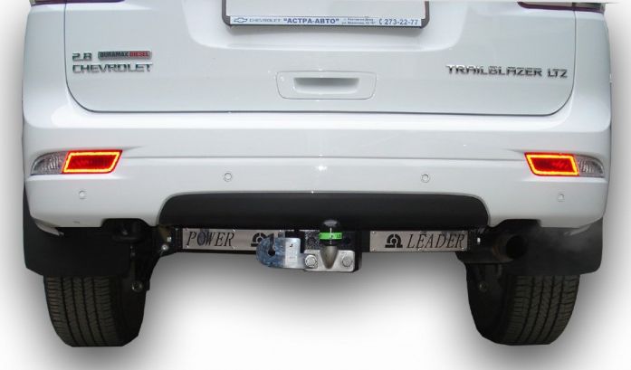 Фаркоп Лидер-Плюс для Chevrolet TrailBlazer II GM800 2012-2016. Фланцевое крепление. Артикул C216-F(N)