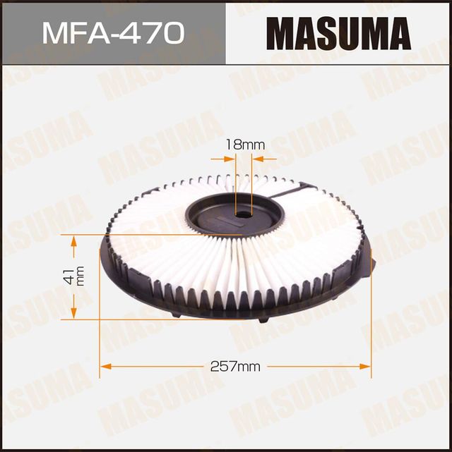 Воздушный фильтр Masuma. Артикул MFA-470