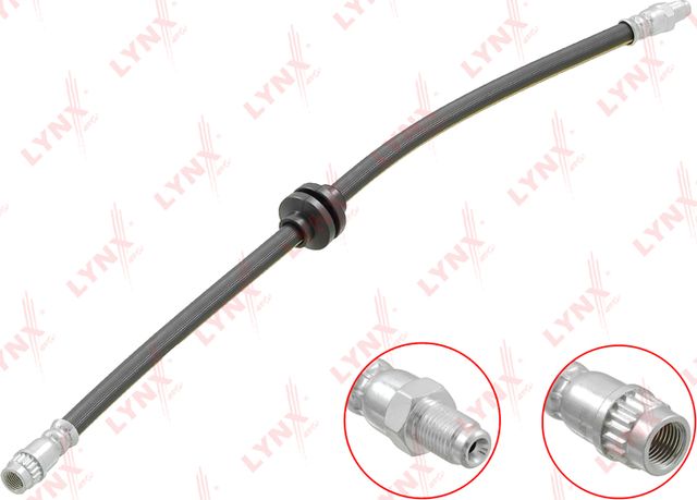 Тормозной шланг LYNXauto для Renault Duster II 2021-2026. Артикул BL-3614