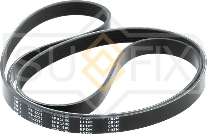 Ремень поликлиновый 6PK1880 (Sufix). Артикул FB-3223