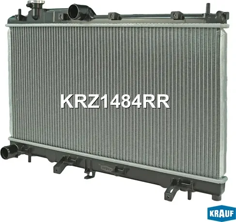 Радиатор системы охлаждения (Krauf). Артикул KRZ1484RR