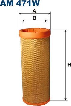 Фильтр воздушный Filtron для Renault Premium I 1996-2006. Артикул AM 471W