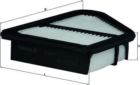 Воздушный фильтр Mahle. Артикул LX 2647