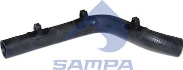 Патрубок радиатора (системы охлаждения) Sampa. Артикул 010.337