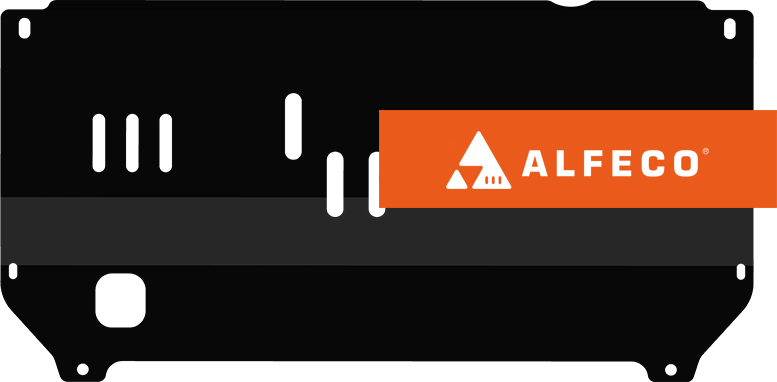 Защита Alfeco для картера и КПП Citroen C2 2003-2009. Артикул ALF.04.01