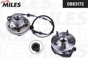 Ступица колеса с интегрированным подшипником Miles передняя для Ford Explorer III 2001-2005. Артикул DB83172
