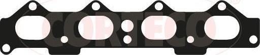 Прокладка выпускного коллектора Corteco. Артикул 49114775