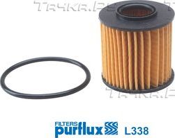 Масляный фильтр Purflux для Smart Fortwo II (W451) 2007-2015. Артикул L338