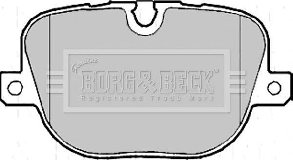 Тормозные колодки Borg & Beck. Артикул BBP2215