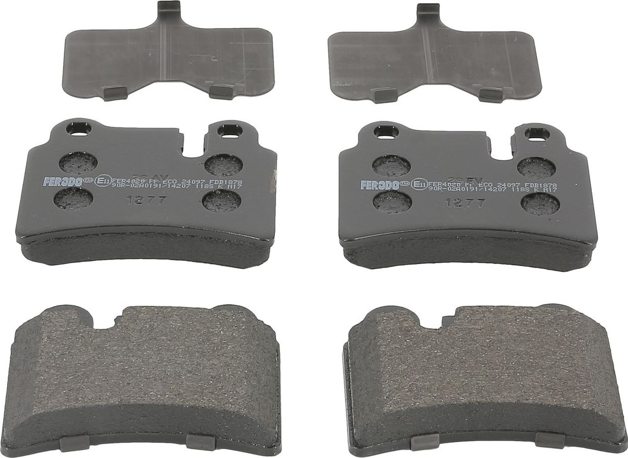 Тормозные колодки Ferodo Premier Eco Friction. Артикул FDB1878