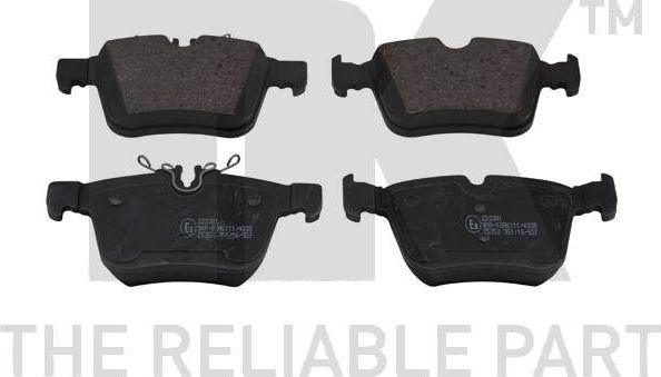 Тормозные колодки NK. Артикул 223381