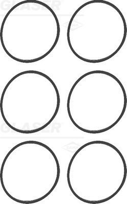 Прокладки впускного коллектора (комплект) Glaser (FPM (Fluor-Kautschuk)) для BMW 2 F22 2013-2026. Артикул M38071-00