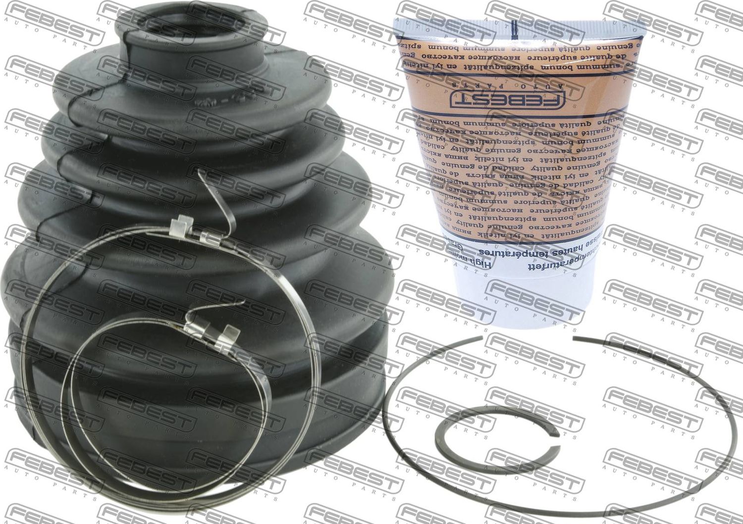 Пыльник ШРУСа внутренний Febest (NBR (бутадиен-нитрильный каучук)). Артикул 0115-2UZFE