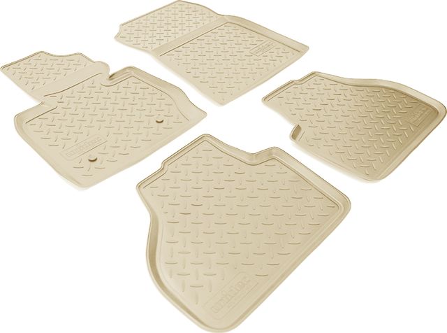 Коврики Норпласт для салона BMW X3 F25 2010-2017 Бежевые. Артикул NPL-Po-07-65-B